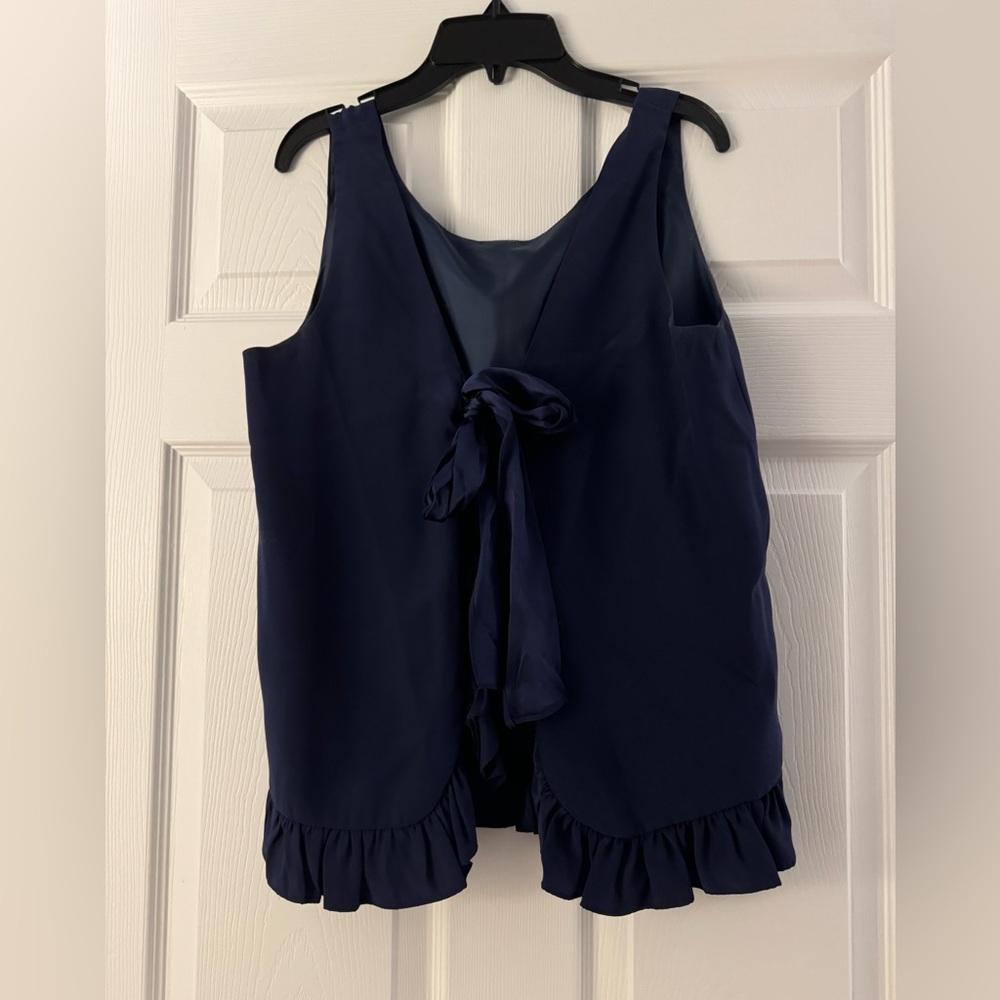 Laroque Ruffle and Bow Top